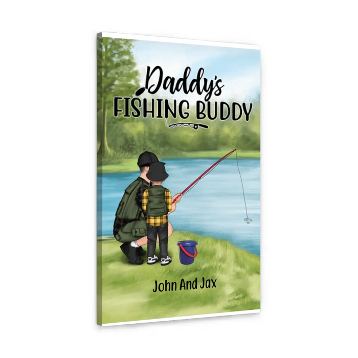 Personalized Canvas,Life Is Better At The Lake, Gift For Fishing Lovers