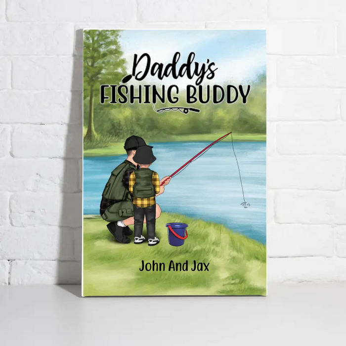 Personalized Canvas,Life Is Better At The Lake, Gift For Fishing Lovers