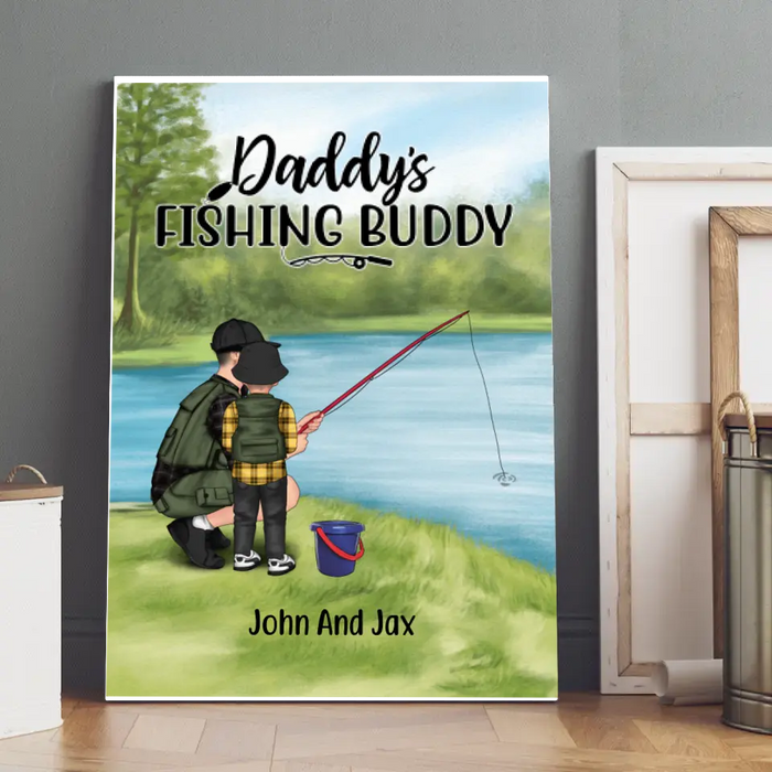 Personalized Canvas,Life Is Better At The Lake, Gift For Fishing Lovers
