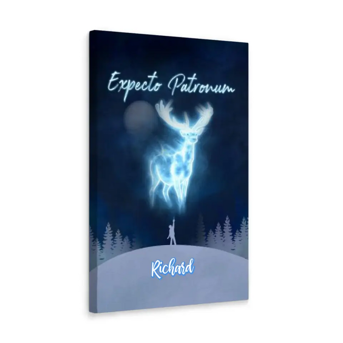 Personalized Poster, Canvas, HP Patronus Gifts for HP Lovers