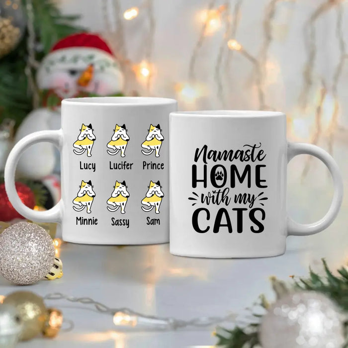 Personalized Mug, Funny Cat Yoga, Gift For Yoga Lovers, Gift For Cat L —  GearLit