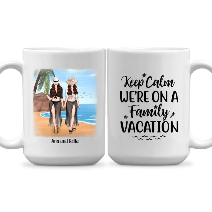 Personalized Mug, Beaches Booze Besties, Gift For Best Friend