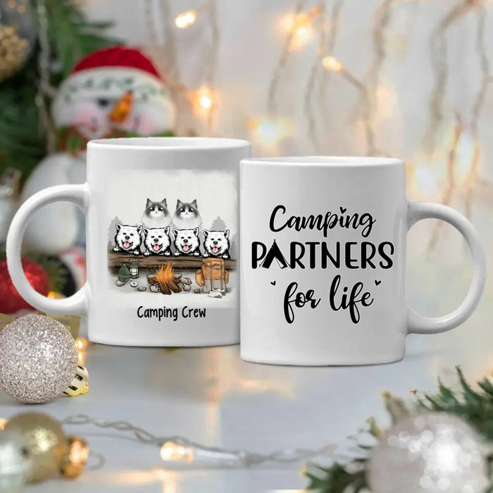 Personalized Mug, Camping With Pets, Gifts For Dog Lovers, Cat Lovers