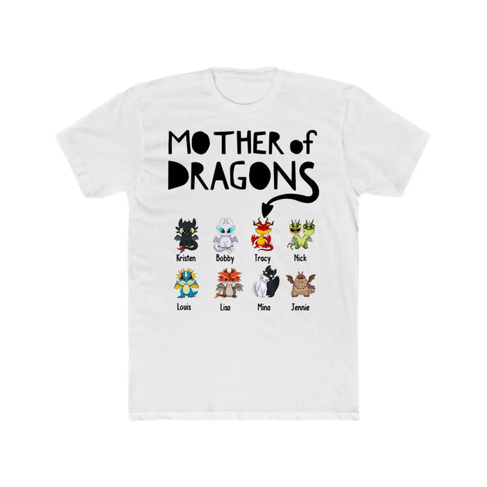 Mother Of Dragons - Personalized Baby Dragons Children's Names Shirt For Mother, Unique Gift for Mom