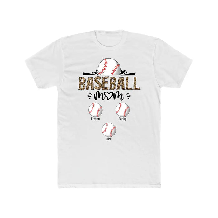 Baseball Mom - Personalized Gifts Custom Shirt for Mom, Mother's Day Gift, Baseball Lovers