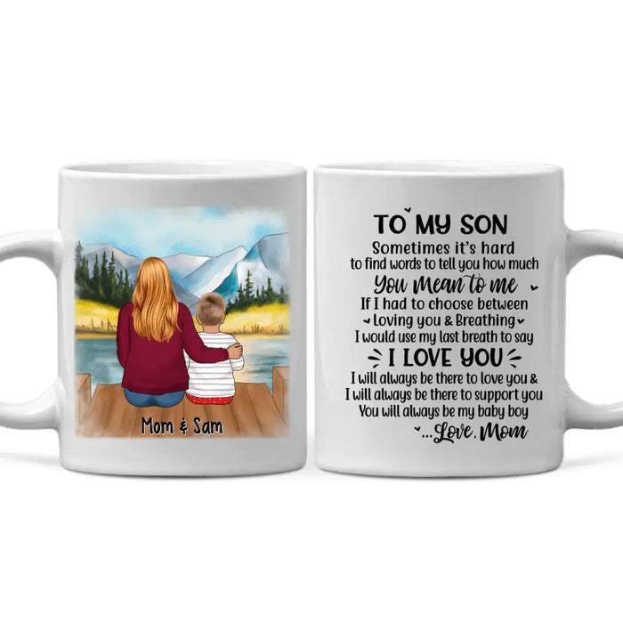 Personalized Mug for Son or Daughter from Mom - Custom Gift