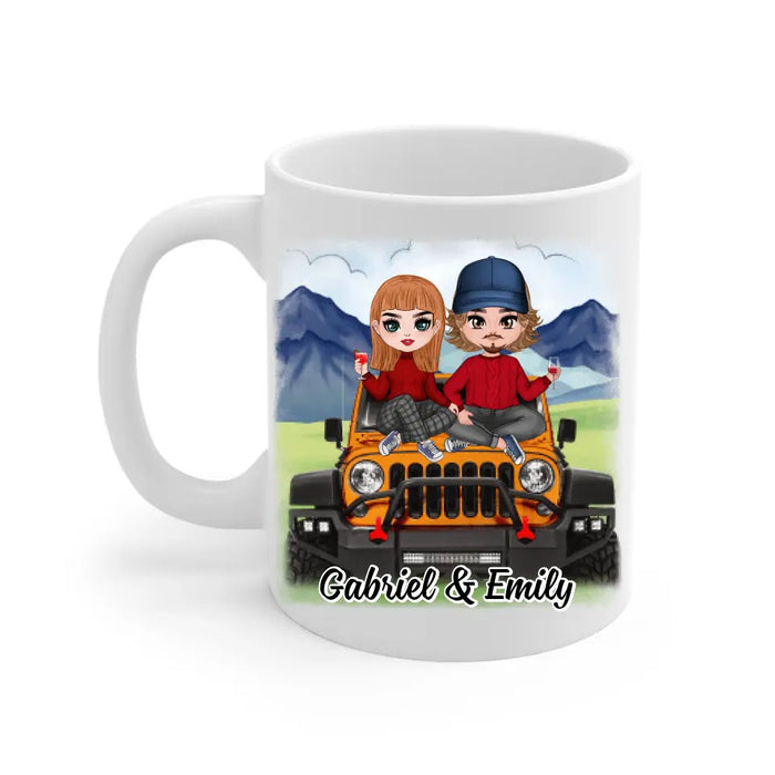 My Favorite Place In All The World - Personalized Mug For Couples, Off-Road Lovers, Valentine's Day