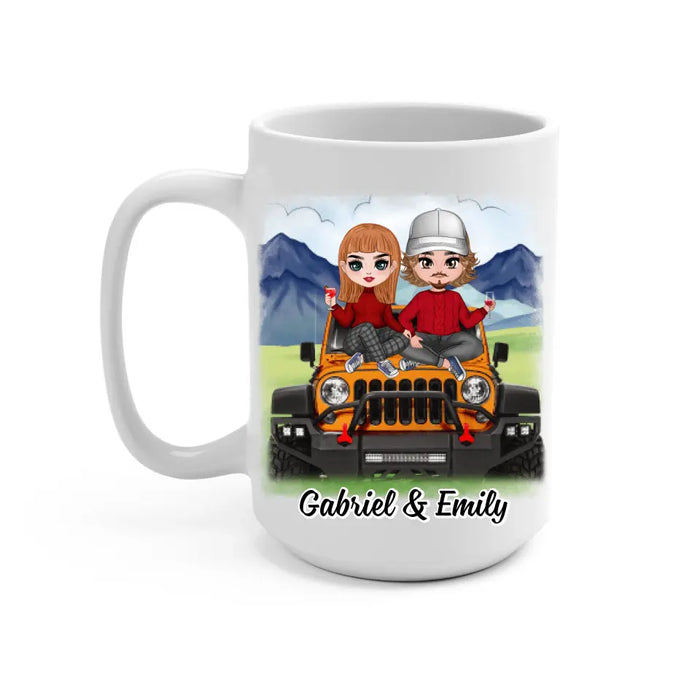 My Favorite Place In All The World - Personalized Mug For Couples, Off-Road Lovers, Valentine's Day