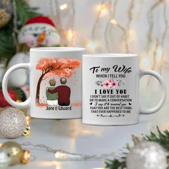 To My Wife You Are The Best Thing - Personalized Mug For Couples, For Her, Anniversary