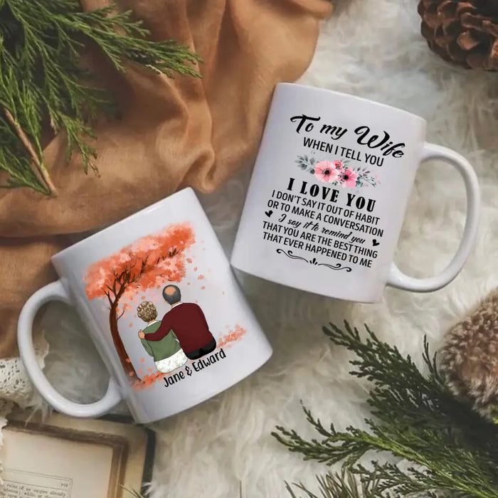 To My Wife You Are The Best Thing - Personalized Mug For Couples, For Her, Anniversary