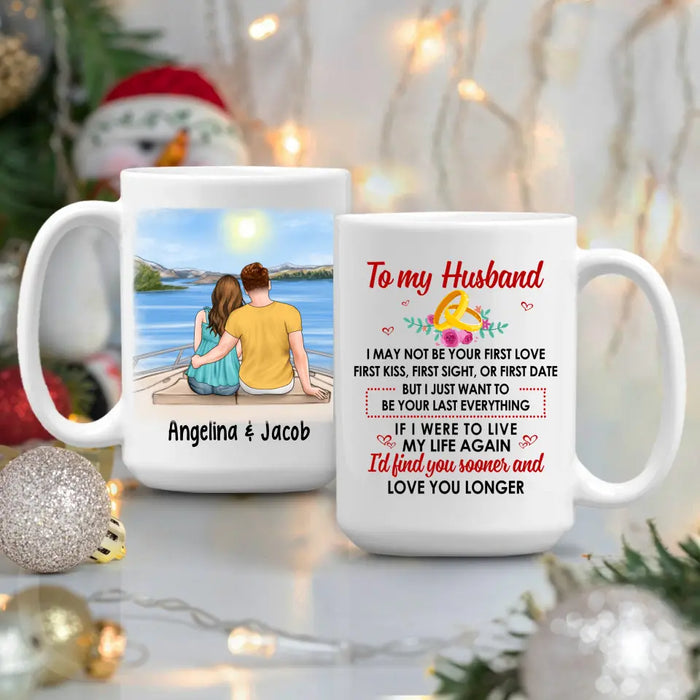 To My Husband Cruising - Personalized Gifts Custom Cruise Mug for Couples, Cruise Lovers