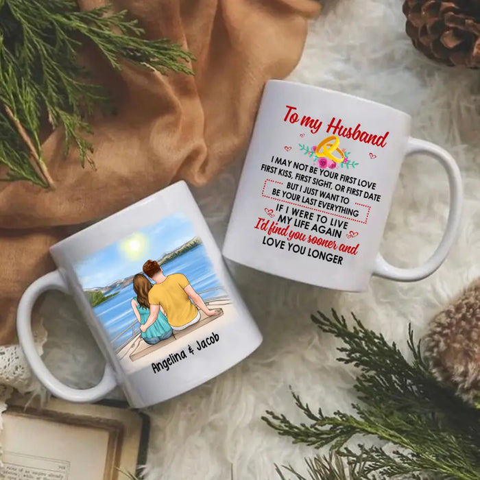 To My Husband Cruising - Personalized Gifts Custom Cruise Mug for Couples, Cruise Lovers