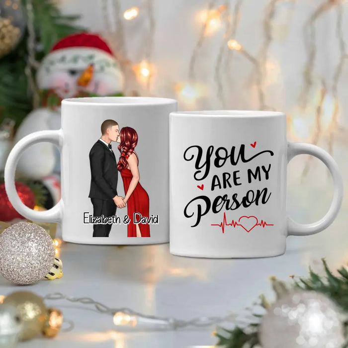 You Are My Person - Personalized Mug For Couples, Him, Her, Valentine's Day