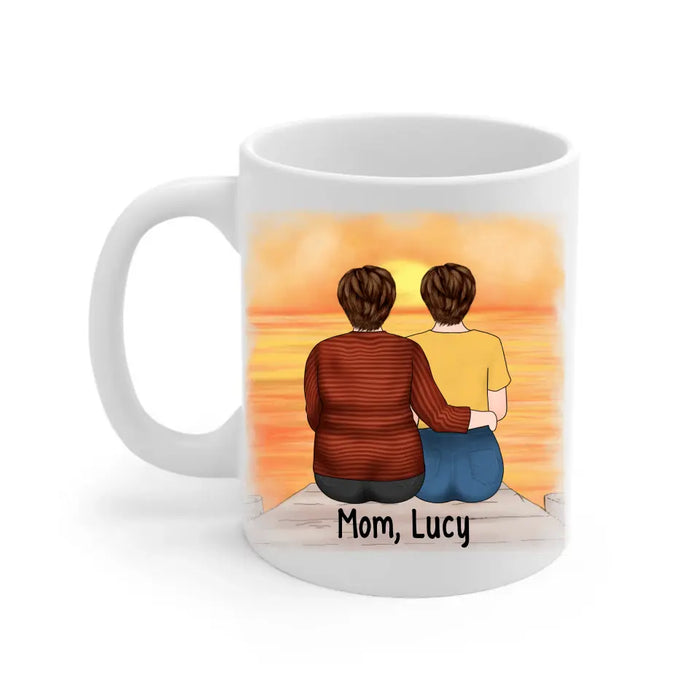 Le Meilleur Remède Du Monde C'est Le Câlin De Maman - Personalized Mug For Mom, Daughters, Mother's Day