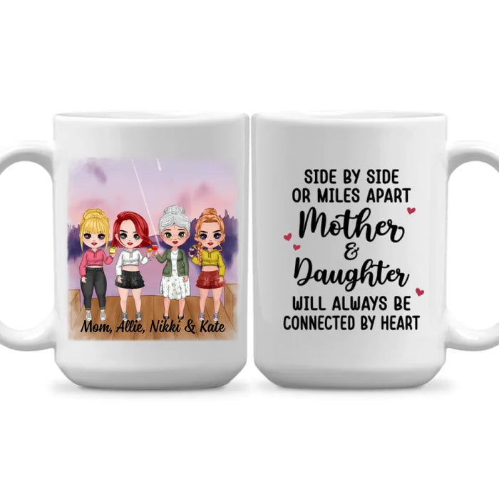 Like Mother Like Daughters - Personalized Mug For Her, Mom, Daughter