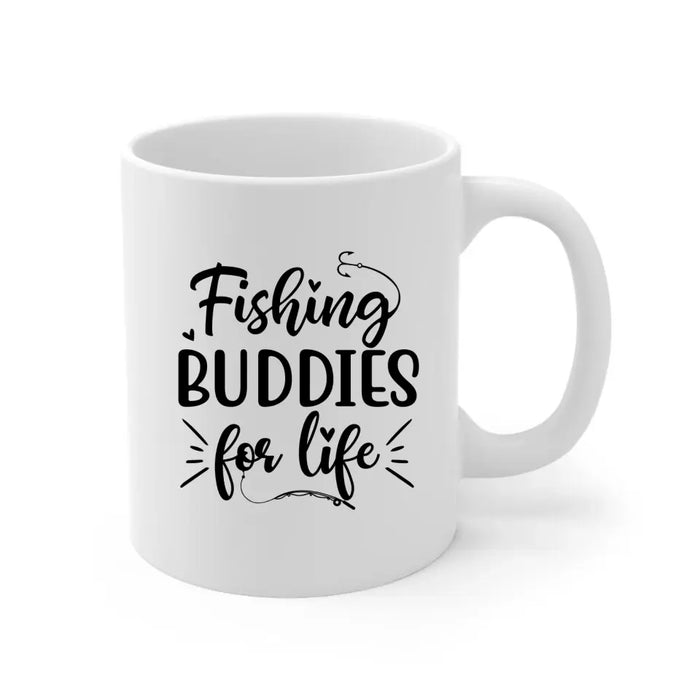 Fishing Buddies For Life - Personalized Mug For Couples, Friends, Fami —  GearLit