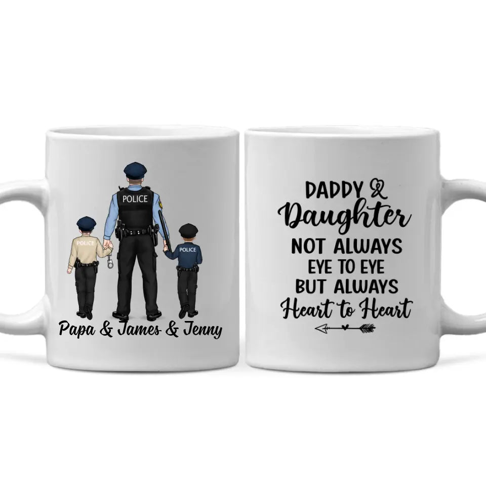 amazon personalizable coffee mug Daddy and Daughter
