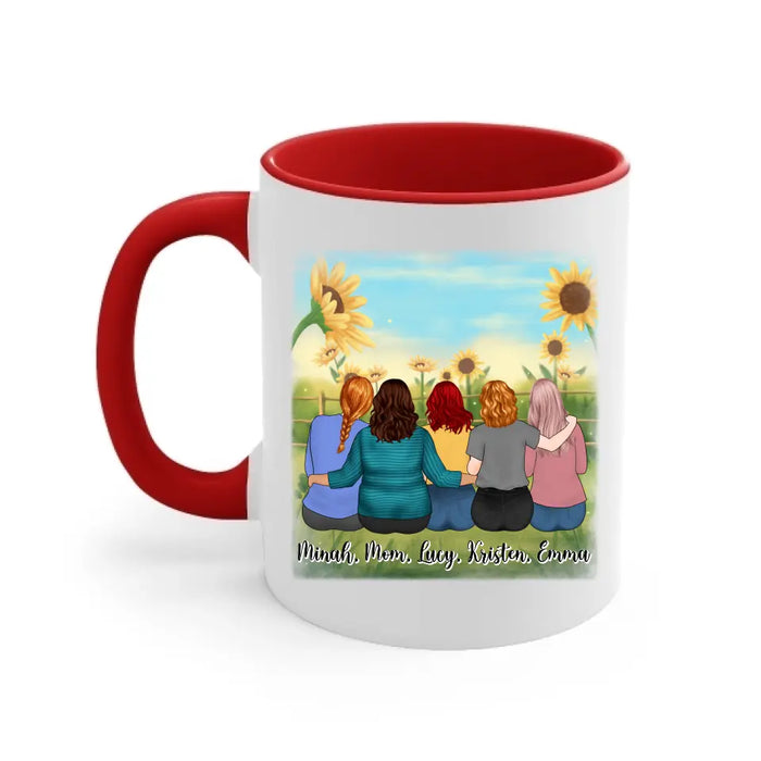 Meilleure Maman De Tous Les Temps - Personalized Mug For Her, Mom, Mother's Day