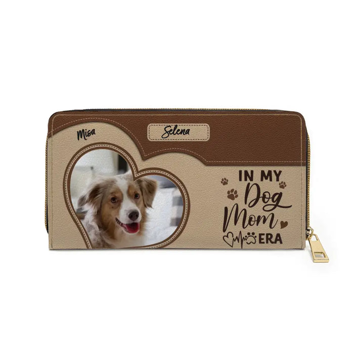Personalized In My Dog Mom Era Purse - Custom Photo Upload Wallet For Dog Mom, Dog Lovers