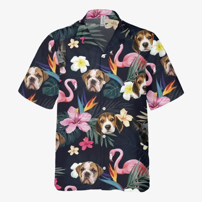 Custom Face Photo Upload Hawaiian Shirt, Hawaiian Shirt for Men, Hawaiian Shirt With Pet Photo