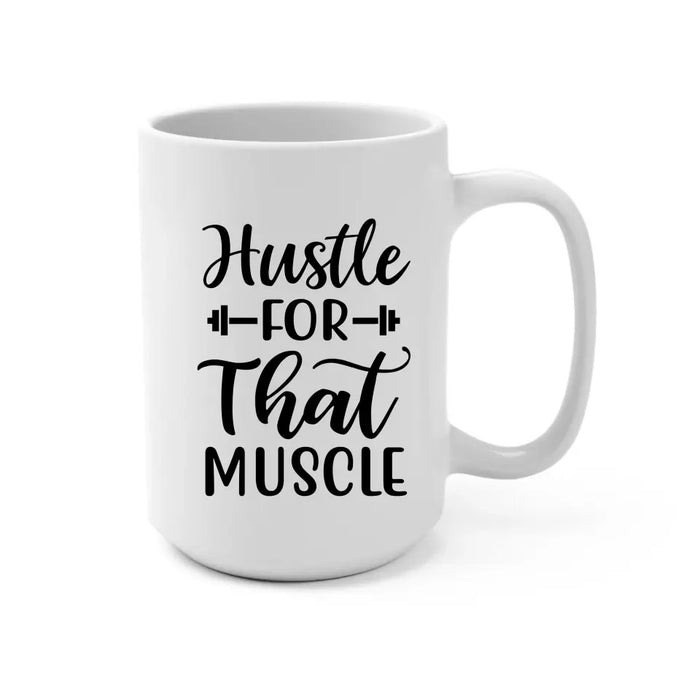 Training Partners for Life - Personalized Gifts Custom Gym Mug for Couples, Gym Lovers