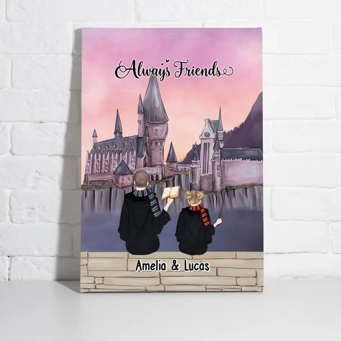 You're My Favorite Muggle - Personalized Muggle Canvas For Friends, Family, Gifts For Wizard Lovers