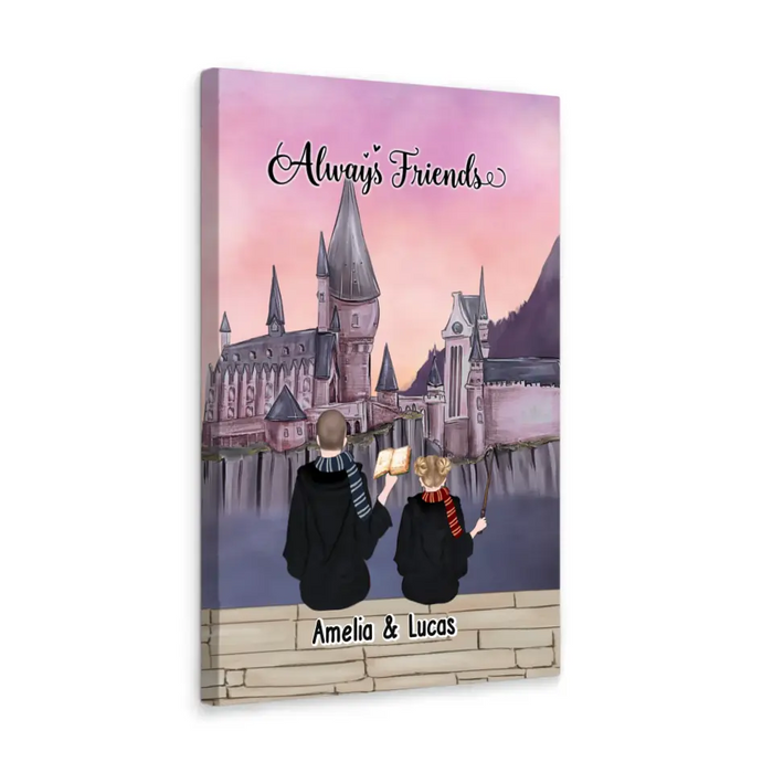 You're My Favorite Muggle - Personalized Muggle Canvas For Friends, Family, Gifts For Wizard Lovers