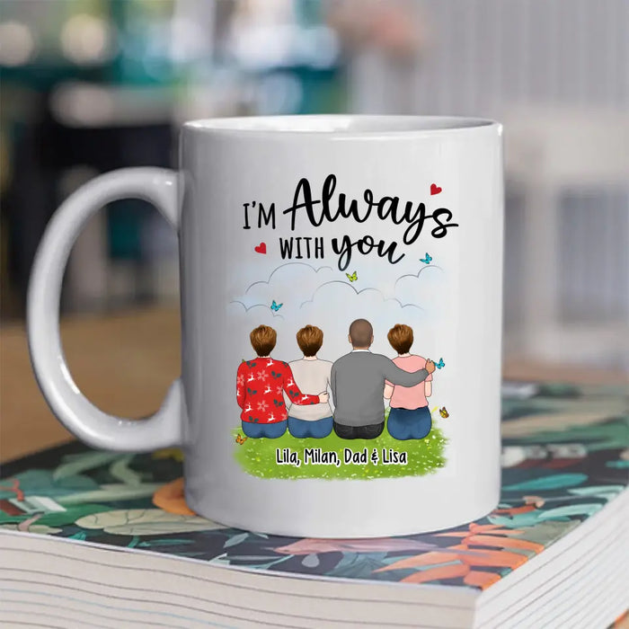 No Matter How Old A Girl Gets She Never Stops Needing Her Dad - Personalized Father and Daughters Mug, Gif For Dad, Father's Day Gift