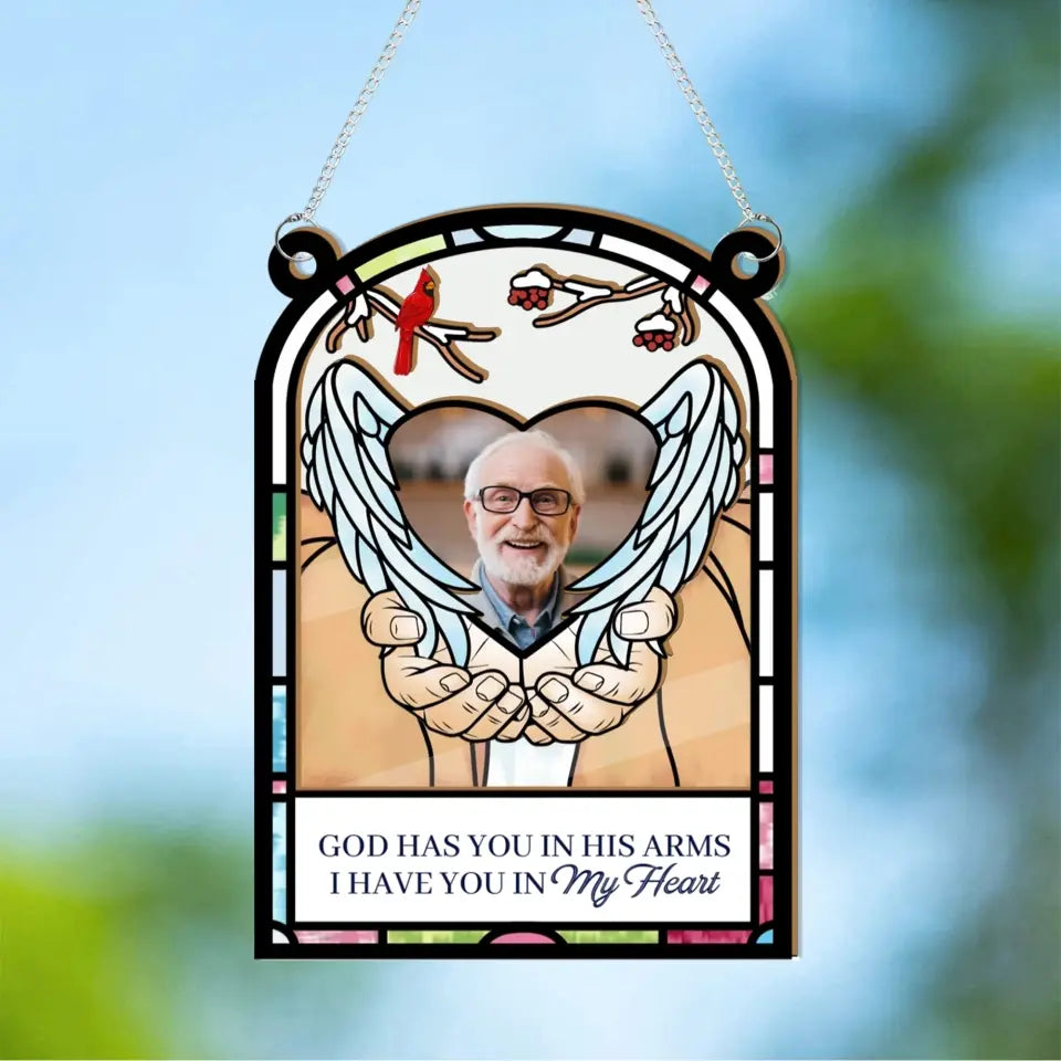 God Has You In His Arms I Have You In My Heart - Personalized Memorial ...