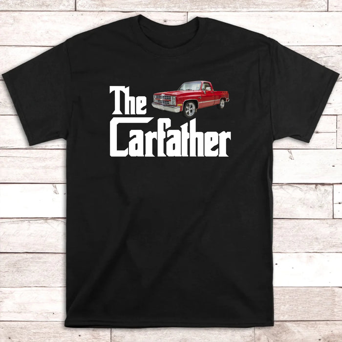 Personalized The Carfather Shirt, Custom Car Photo Shirt, Gift for For Him, Car Enthusiasts