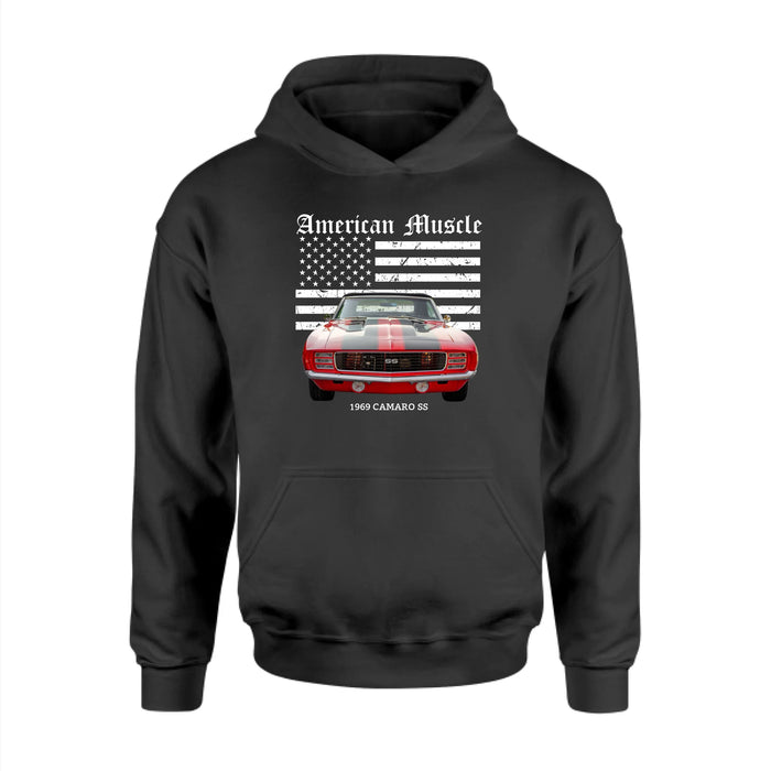 Personalized American Muscle Shirt, Custom Car Photo Shirt, Gift for For Him, Car Enthusiasts