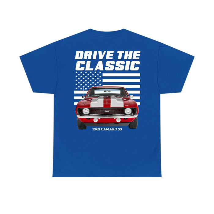 Personalized Drive The Classic Backside Shirt, Custom Classic Car Photo Shirt, Gift for For Him, Car Enthusiasts