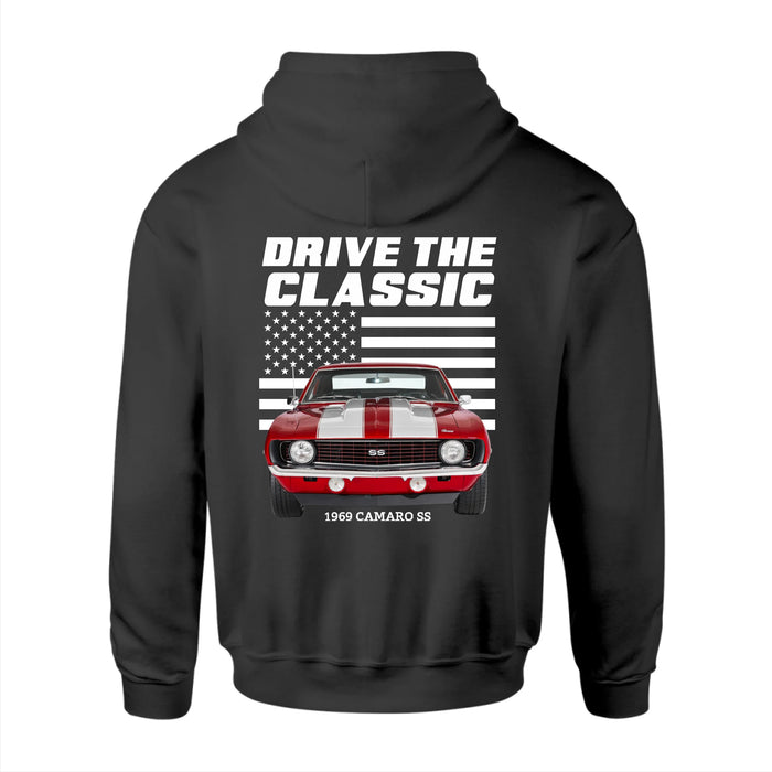 Personalized Drive The Classic Backside Shirt, Custom Classic Car Photo Shirt, Gift for For Him, Car Enthusiasts