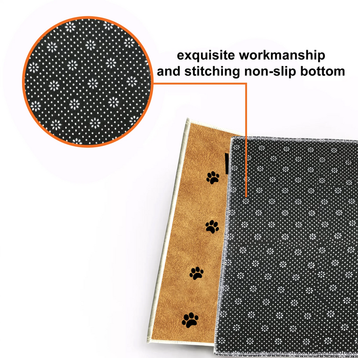 Personalized Doormat, Welcome To Our Home The Humans Just Live Here With Us, Up to 4 Dogs, Gifts for Dog Lovers