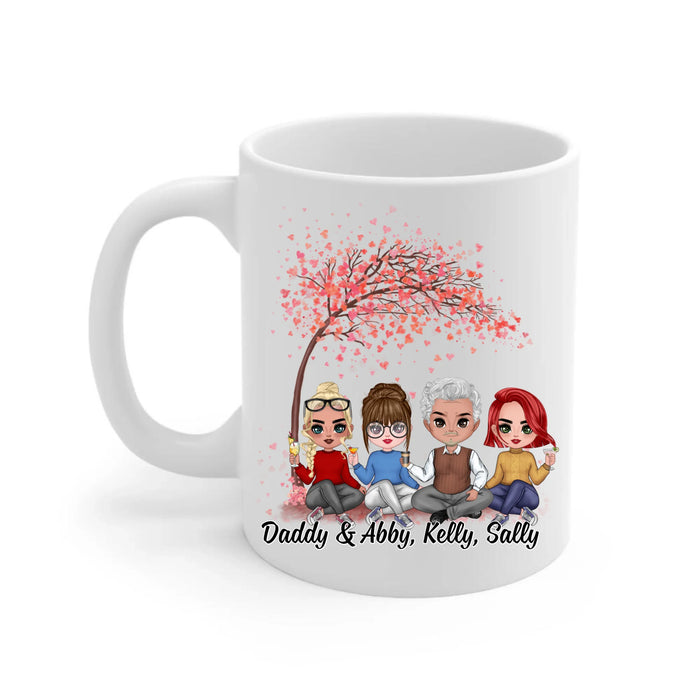 You Are the Dad Everyone - Personalized Gifts Custom Mug for Daughters for Dad