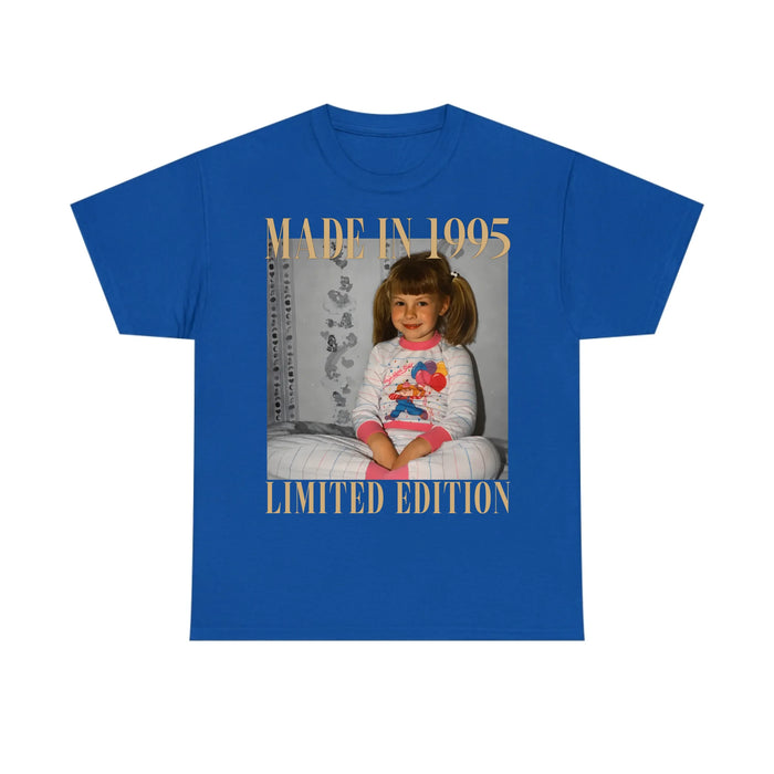 Personalized Vintage Photo Shirt, Custom Year Birthday Shirt, Retro Birthday Gift