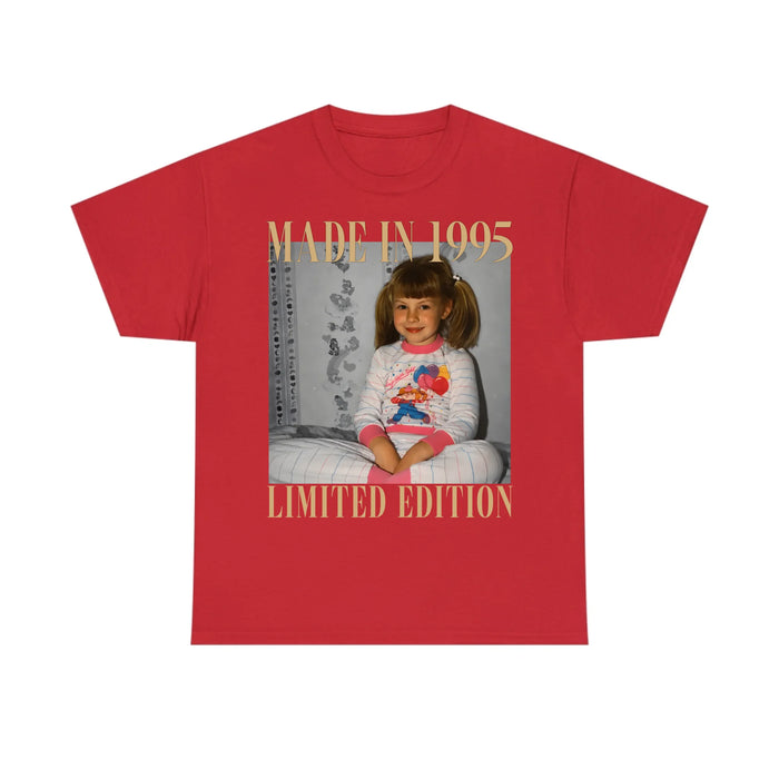 Personalized Vintage Photo Shirt, Custom Year Birthday Shirt, Retro Birthday Gift