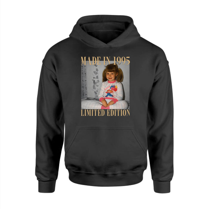 Personalized Vintage Photo Shirt, Custom Year Birthday Shirt, Retro Birthday Gift