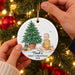 Hand-painted Noah’s First Christmas Ornament