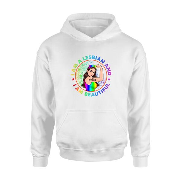Personalized Shirt, LGBT Strong Woman, Gifts for Lesbian