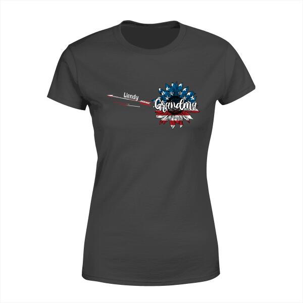 Personalized Shirt, Grandma Arrow Shirt, Up To 6 Kids, Gift For Grandmothers