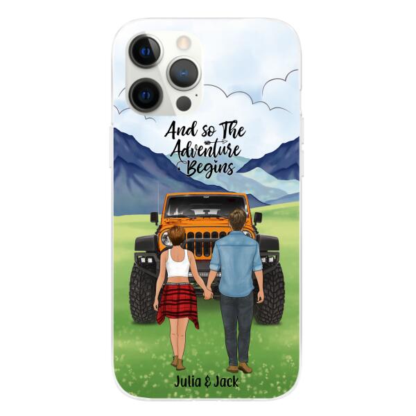 Personalized Phone Case, Couple Holding Hands, Relationship Goals, Gift For Car Lovers