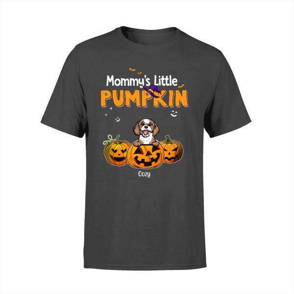 Mommy's Little Pumpkin - Halloween Personalized Gifts Custom Dog Shirt for Dog Mom, Dog Lovers