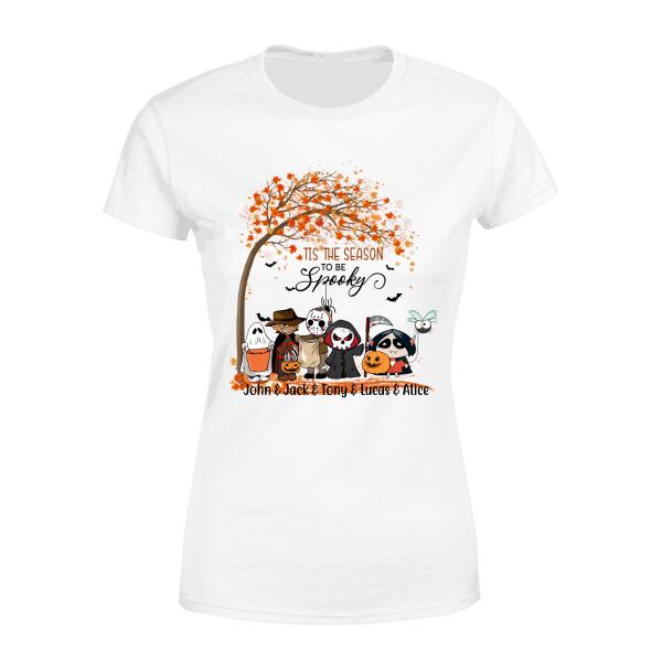Personalized Shirt, Tis The Season To Be Spooky, Halloween Gift, Gift for Friends, Family