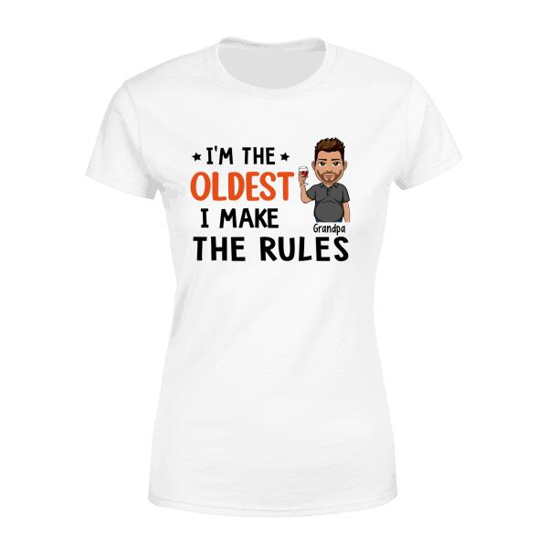 Personalized Shirt - Family Rules Shirts, Custom Gifts For The Whole Family