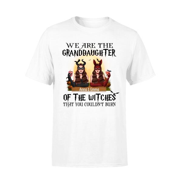 Personalized Shirt, Granddaughters of The Witches, Halloween Gift, Gift for Halloween Lover