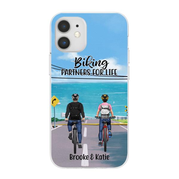 Personalized Phone Case, Cycling Partners and Friends, Gift For Cycling Lovers