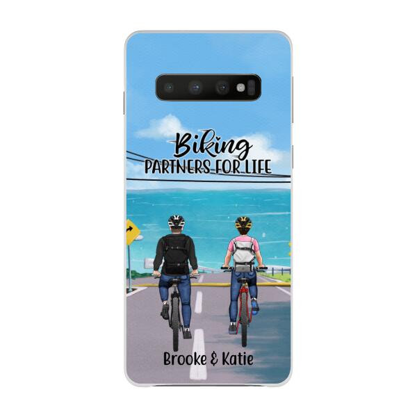Personalized Phone Case, Cycling Partners and Friends, Gift For Cycling Lovers