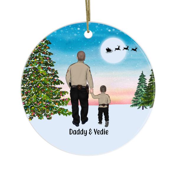 Ornament Christmas - Personalized Gifts - Custom Ornament for Dad and Mom