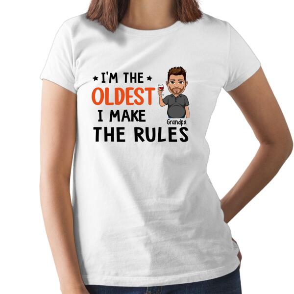Personalized Shirt - Family Rules Shirts, Custom Gifts For The Whole Family
